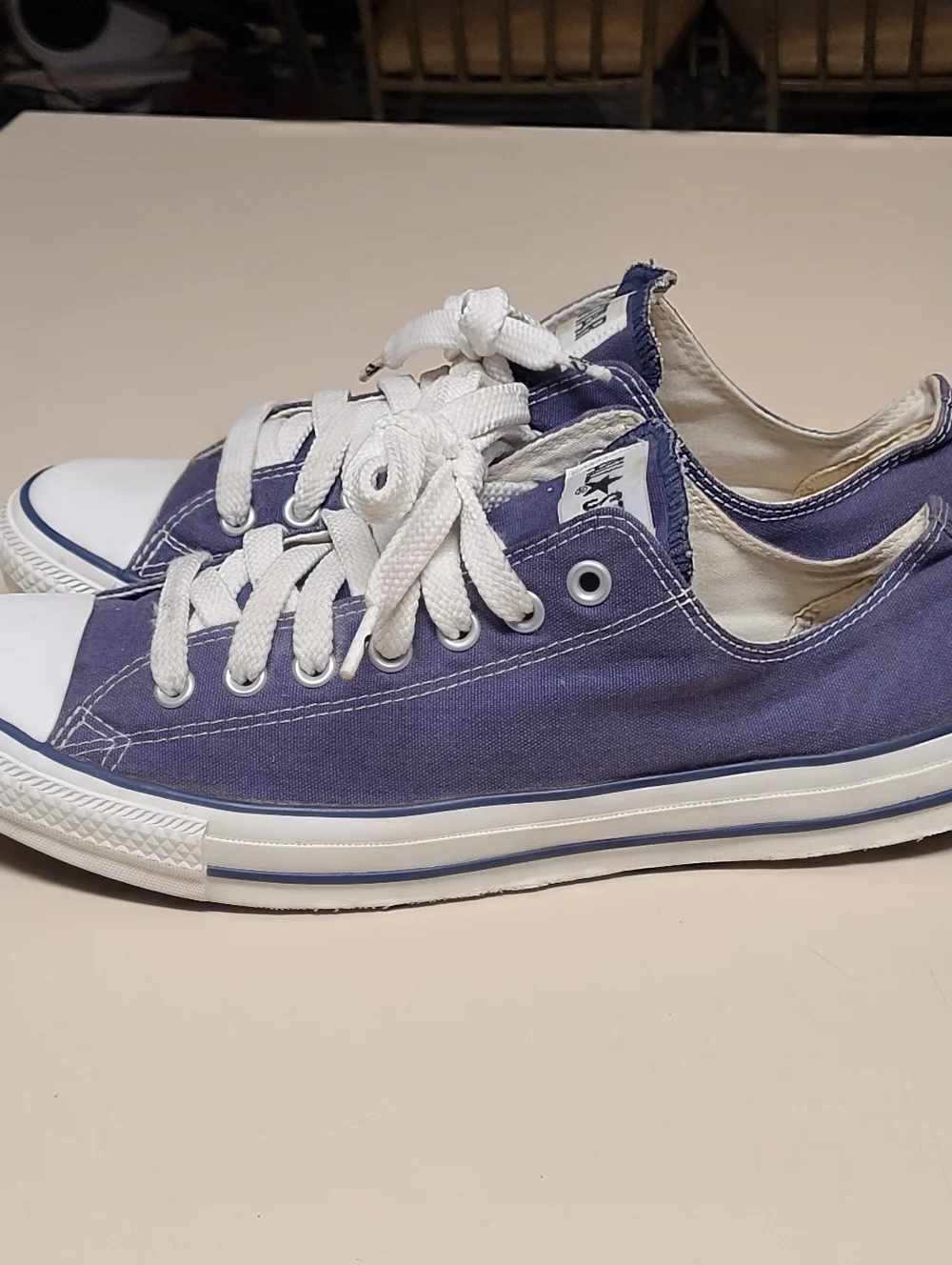 Converse Fat Laces Chuck Taylor All Star low top  sneakers size 11 - Picture 5 of 10